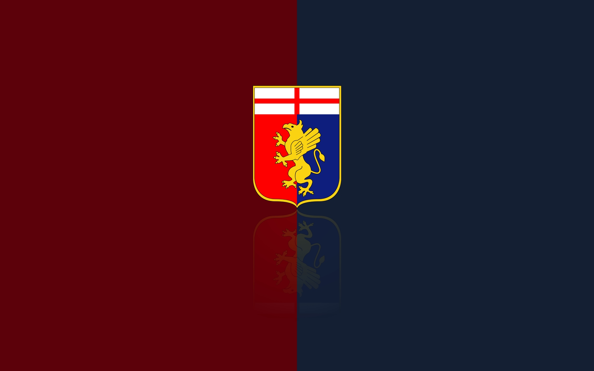 Nogometne vijesti | Genoa_CFC_wallpaper_with_logo_blue-red_background